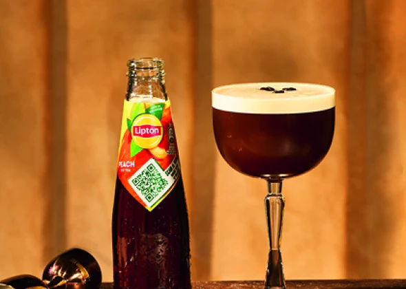 Mocktail: Espresso Mar-tea-ni