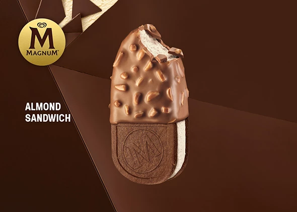 Magnum Almond Sandwich (140ml)
