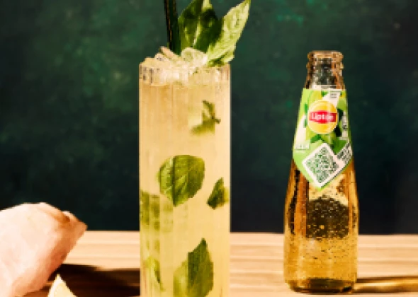 Mocktail/ Cocktail: Basil Bliss