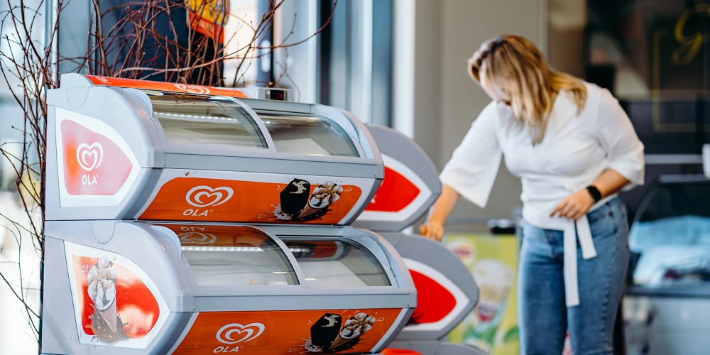 Bestel een OLA-vriezer voor de horeca bij Unilever Partners